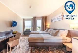 Апарт-отели Blue Marine Mielno Мельно Стандартный двухместный номер с 2 отдельными кроватями-1